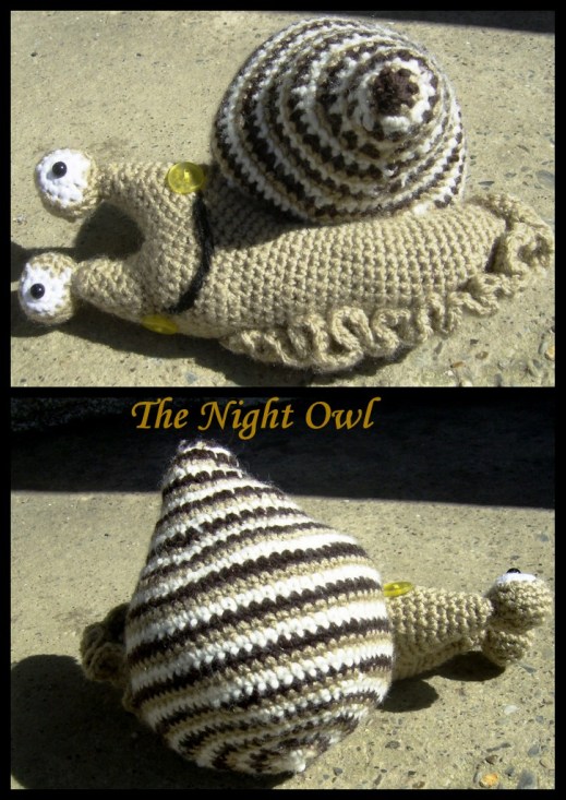 2015-04-26 - Shelly the Snail - gifted to Claudia - Creative Shell